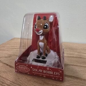 Rudolph the Red-Nosed Reindeer Solar Bobblehead.